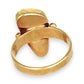GOLD DEAL | 14ct (14K) Gold Aurora Bloom Opal Ring Valuation $4,200
