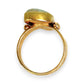 GOLD DEAL | 14ct (14K) Gold Aurora Bloom Opal Ring Valuation $4,200