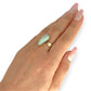 GOLD DEAL | 14ct (14K) Gold Aurora Bloom Opal Ring Valuation $4,200