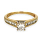GOLD DEAL | 14ct (14K) Gold MICHAEL HILL Classic Diamond 0.62ct Solitaire Ring Valuation $4,000