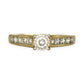 GOLD DEAL | 14ct (14K) Gold MICHAEL HILL Classic Diamond 0.62ct Solitaire Ring Valuation $4,000