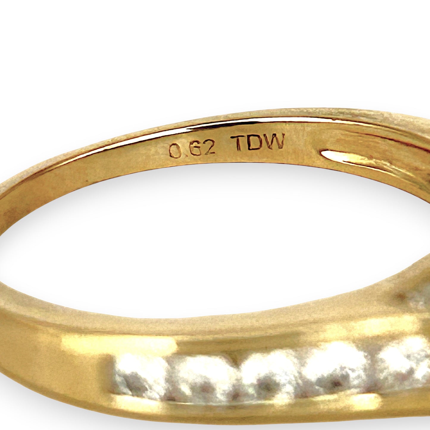 GOLD DEAL | 14ct (14K) Gold MICHAEL HILL Classic Diamond 0.62ct Solitaire Ring Valuation $4,000
