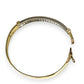 GOLD DEAL | 14ct (14K) Y/W Gold Lustre Line Bangle with 1.60ct Diamonds Valuation $15,950