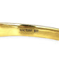 GOLD DEAL | 14ct (14K) Y/W Gold Lustre Line Bangle with 1.60ct Diamonds Valuation $15,950