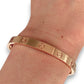 GOLD DEAL | 18ct (18K) Authentic Cartier Love Bracelet Classic Rose Gold Bracelet Size 17 with screw motif