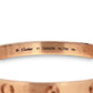 GOLD DEAL | 18ct (18K) Authentic Cartier Love Bracelet Classic Rose Gold Bracelet Size 17 with screw motif