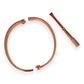 GOLD DEAL | 18kt Authentic Cartier Love Bracelet Classic Rose Gold Bracelet Size 17 with screw motif