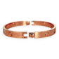 GOLD DEAL | 18kt Authentic Cartier Love Bracelet Classic Rose Gold Bracelet Size 17 with screw motif
