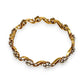 GOLD DEAL | 18ct (18K) Gold Diamond Floral Wave Bangle Valuation $13,000