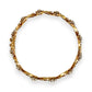 GOLD DEAL | 18ct (18K) Gold Diamond Floral Wave Bangle Valuation $13,000
