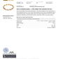 GOLD DEAL | 18ct (18K) Gold Diamond Floral Wave Bangle Valuation $13,000