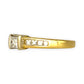 GOLD DEAL | 18ct (18K) Gold Michael HIll Solitaire Diamond 0.53ct Ring Valuation $4,750