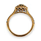 GOLD DEAL | 18ct (18K) Rose Gold Diamond Floral Halo Ring TDW 0.77ct Valuation $4,950