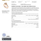GOLD DEAL | 18ct (18K) Rose Gold Diamond Floral Halo Ring TDW 0.77ct Valuation $4,950