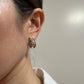 GOLD DEAL | 18ct (18K) Vintage Elegant Row of Diamonds 0.72ct Clip Back Earrings