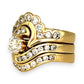 GOLD DEAL | 18ct (18K) Gold Cascading Brilliance Diamond Ring Valuation $16,750