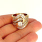 GOLD DEAL | 18ct (18K) Gold Cascading Brilliance Diamond Ring Valuation $16,750