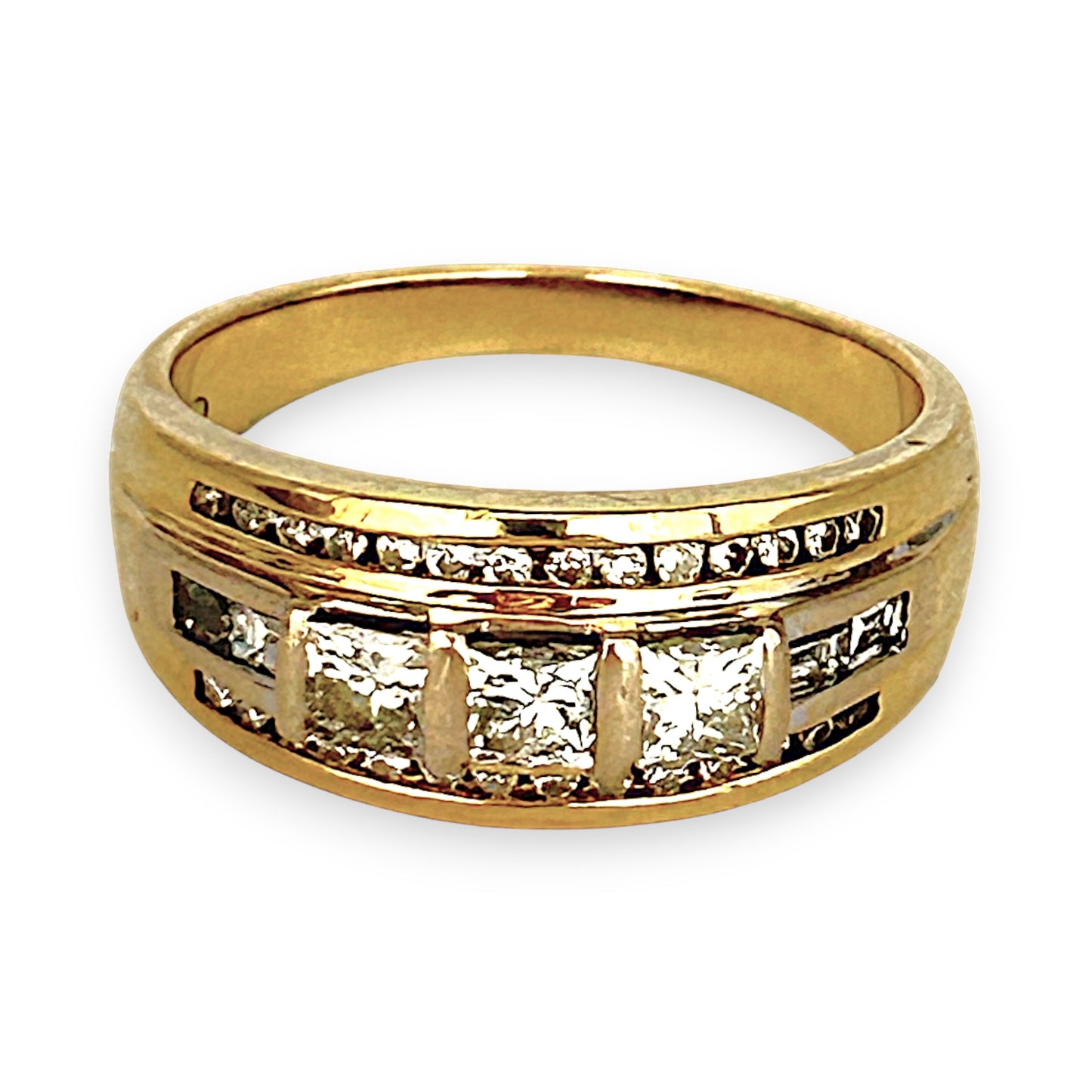 GOLD DEAL | 18ct (18K) Gold Ring Celestial Diamond Elegance TDW 0.88ct Valuation $7,450