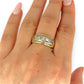 GOLD DEAL | 18ct (18K) Gold Ring Celestial Diamond Elegance TDW 0.88ct Valuation $7,450