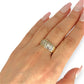 GOLD DEAL | 18ct (18K) Gold Ring Celestial Diamond Elegance TDW 0.88ct Valuation $7,450