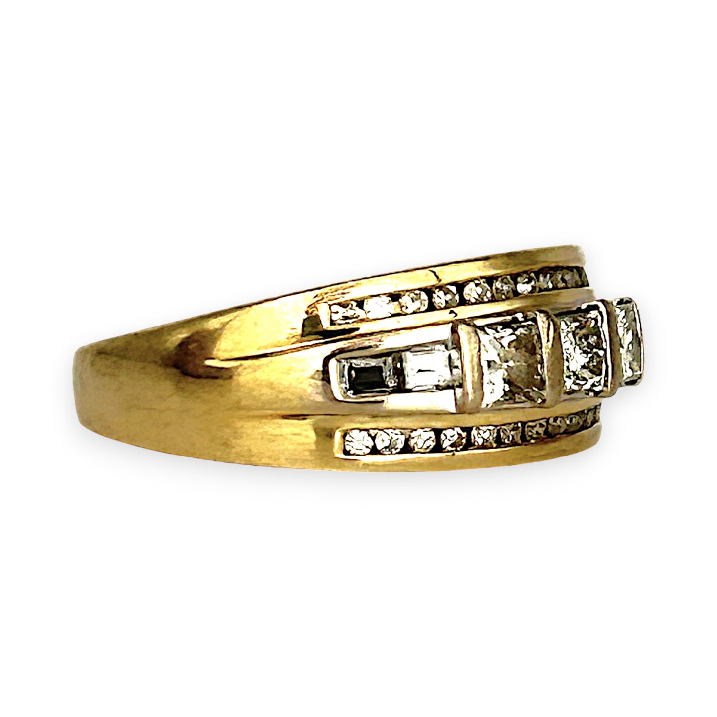 GOLD DEAL | 18ct (18K) Gold Ring Celestial Diamond Elegance TDW 0.88ct Valuation $7,450