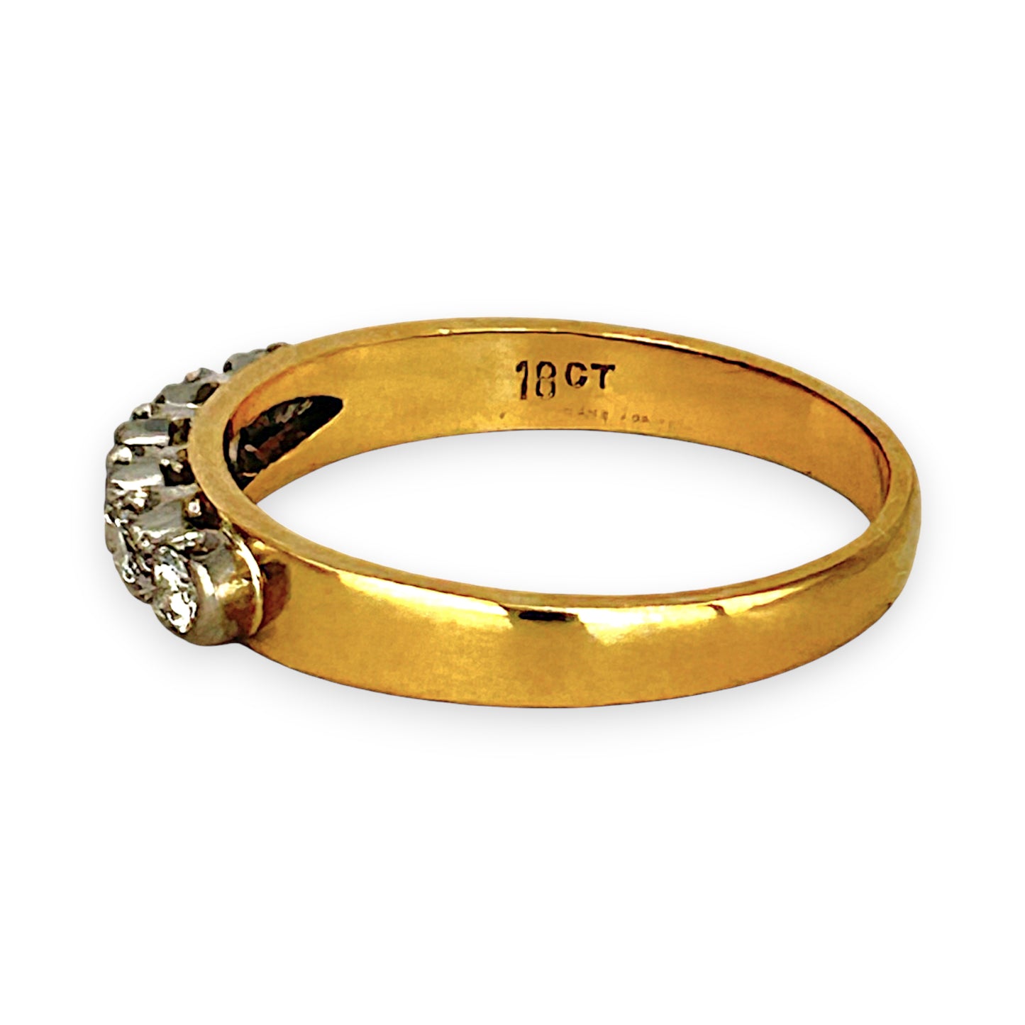GOLD DEAL | 18ct (18K) Gold Diamond Eternity Band TDW 0.25ct Valuation $3,575