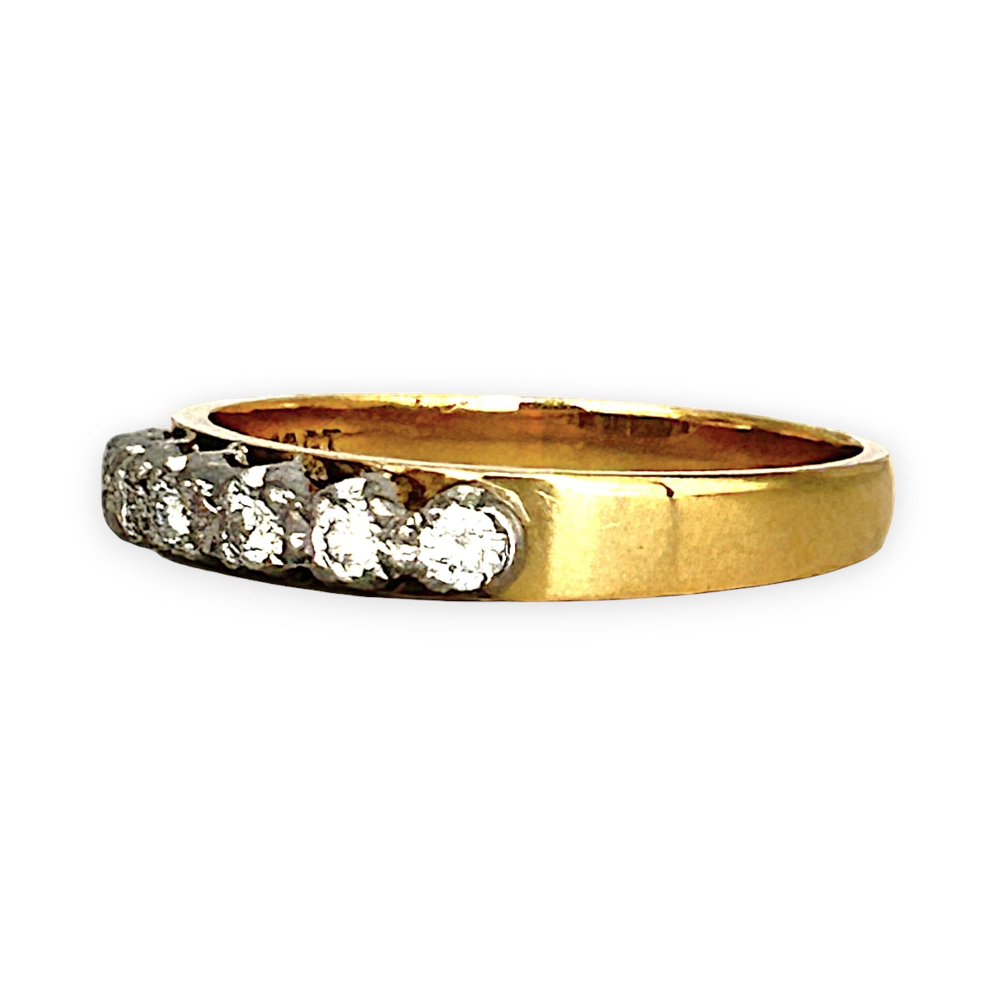 GOLD DEAL | 18ct (18K) Gold Diamond Eternity Band TDW 0.25ct Valuation $3,575
