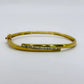 NZGD | 9ct Gold Timeless Gleam Bangle