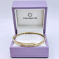 NZGD | 9ct Gold Michael Hill Eternal Crossover Bangle