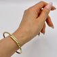NZGD | 9ct Gold Michael Hill Eternal Crossover Bangle
