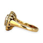 GOLD DEAL | 9ct Gold Refurbished Crimson Halo Ring Valuation: $2,950