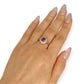 GOLD DEAL | 9ct Gold Refurbished Crimson Halo Ring Valuation: $2,950