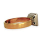 GOLD DEAL | FLASH SALE 18ct (18K) Y/W Gold Diamond 0.72ct Vintage 1997 Dress Ring Size Q