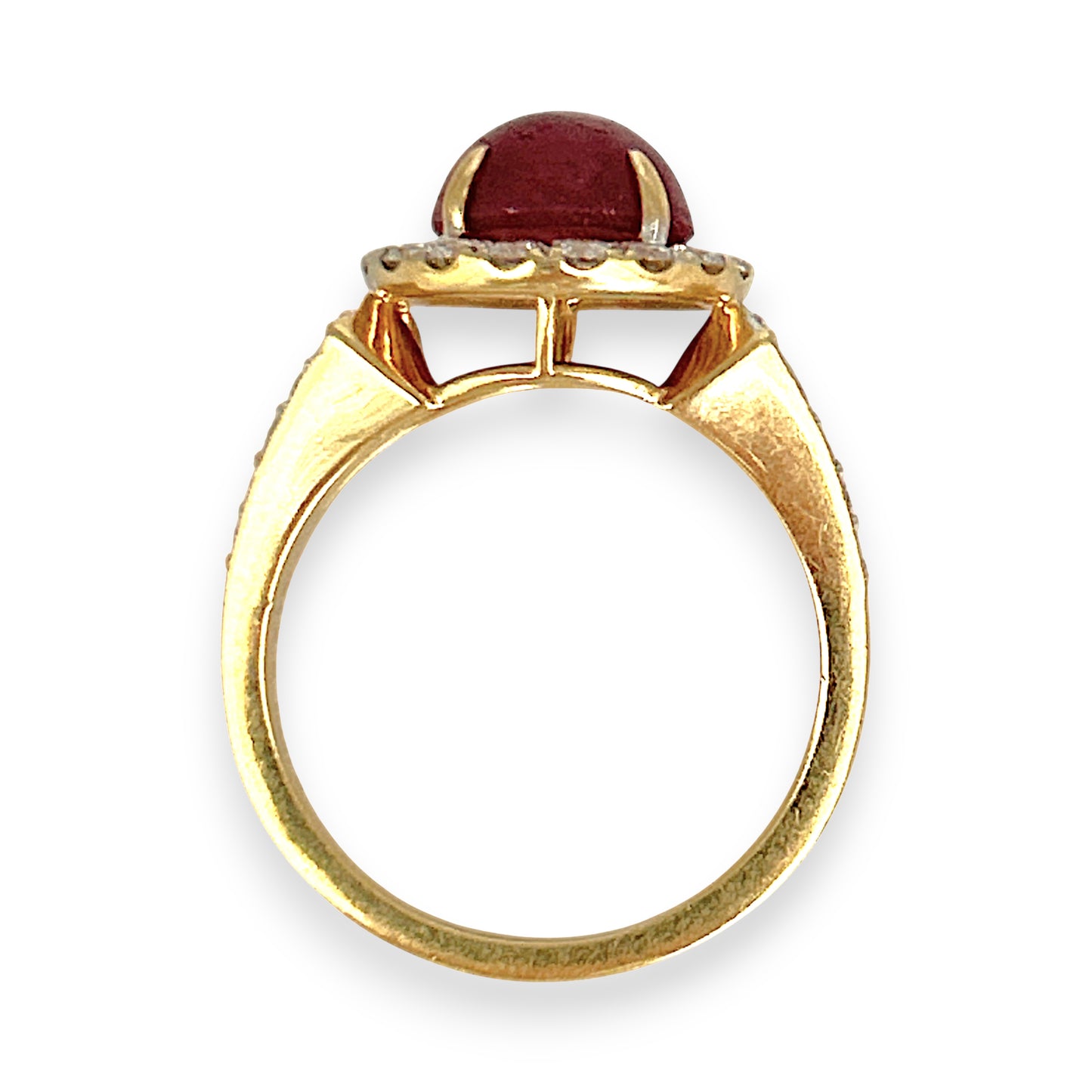 XMAS DEAL | 18kt Gold Crimson Majesty Ruby Ring Valuation: $9,850