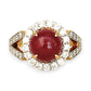 XMAS DEAL | 18kt Gold Crimson Majesty Ruby Ring Valuation: $9,850