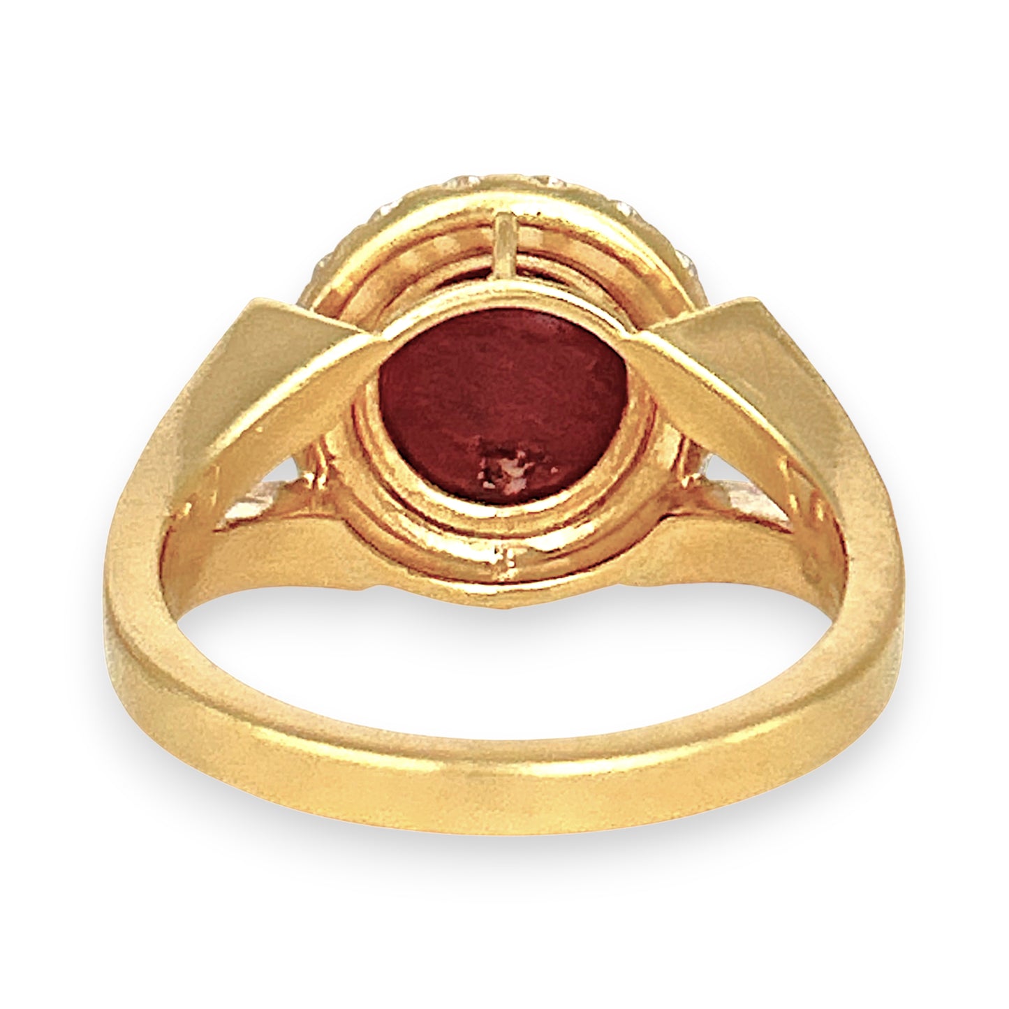 XMAS DEAL | 18kt Gold Crimson Majesty Ruby Ring Valuation: $9,850