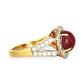 XMAS DEAL | 18kt Gold Crimson Majesty Ruby Ring Valuation: $9,850