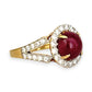 XMAS DEAL | 18kt Gold Crimson Majesty Ruby Ring Valuation: $9,850