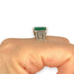 GOLD DEAL | 9ct Gold Emerald Majesty Ring Valuation $2,500