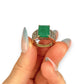 GOLD DEAL | 9ct Gold Emerald Majesty Ring Valuation $2,500