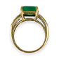 GOLD DEAL | 9ct Gold Emerald Majesty Ring Valuation $2,500