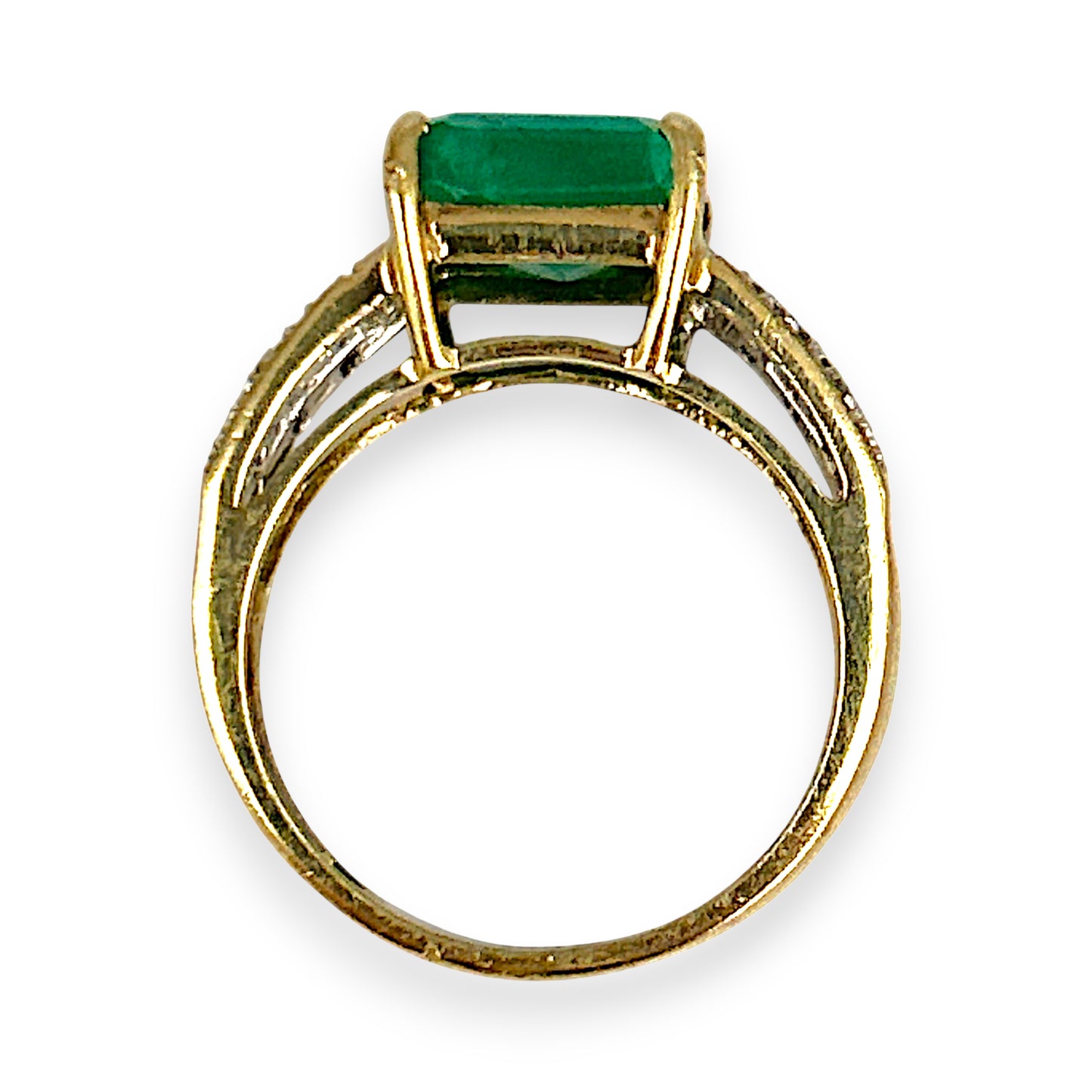 GOLD DEAL | 9ct Gold Emerald Majesty Ring Valuation $2,500