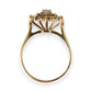 XMAS DEAL | 18kt Gold Lumière Cluster Ring Valuation $10,850