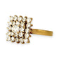 XMAS DEAL | 18kt Gold Lumière Cluster Ring Valuation $10,850