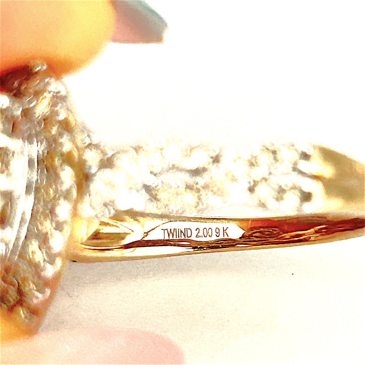 GOLD DEAL | 9ct Gold Celeste Radiance 2.00ct Diamond Cluster Ring, Valuation $7,100