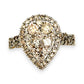 GOLD DEAL | 9ct Gold Celeste Radiance 2.00ct Diamond Cluster Ring, Valuation $7,100