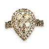 GOLD DEAL | 9ct Gold Celeste Radiance 2.00ct Diamond Cluster Ring, Valuation $7,100