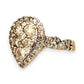 GOLD DEAL | 9ct Gold Celeste Radiance 2.00ct Diamond Cluster Ring, Valuation $7,100