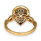 GOLD DEAL | 9ct Gold Celeste Radiance 2.00ct Diamond Cluster Ring, Valuation $7,100