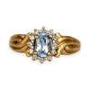 GOLD DEAL | 9ct Gold Azure Whispers Sapphire & Diamond Ring Valuation $2,250
